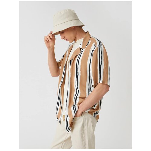 Koton Striped Short Sleeve Shirt Slike