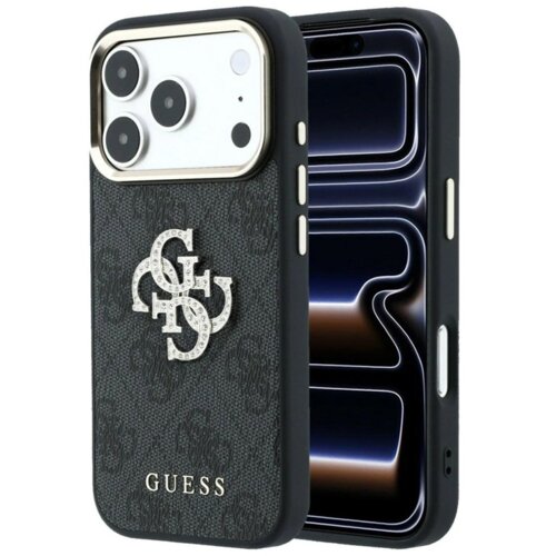 SAS CG MOBILE Maska Guess 4G & Big Resin Logo za iPhone 17 Pro Max/ 18 Pro Max crna Cene