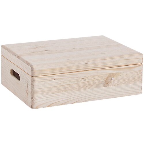 ZELLER drveni sanduk (40 x 30 x 14 cm, bor) Cijene