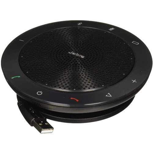 Jabra SPEAK 510 + MS Speakerphone for UC & BT plus Bundle LINK 370, USB Conference solution, 360-degree-microphone, Plug&Play, mute and volume button, Wideband, Bluetooth, Microsoft optimized. Version B: incl. Smart Button activated via Direct 7510- Cene