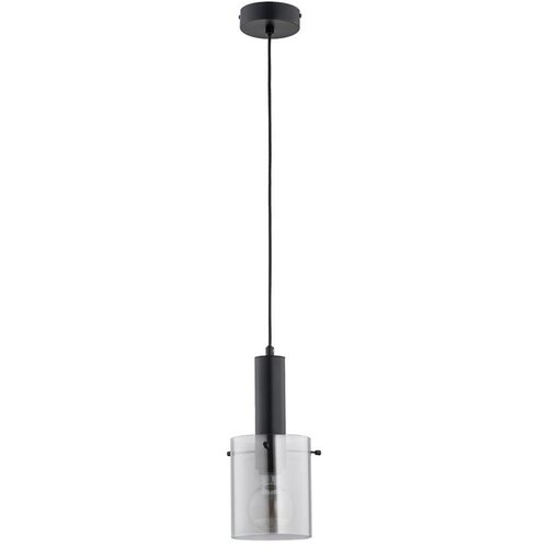 Luster na kablu CELIA 1xE27/60W/230V crni Slike