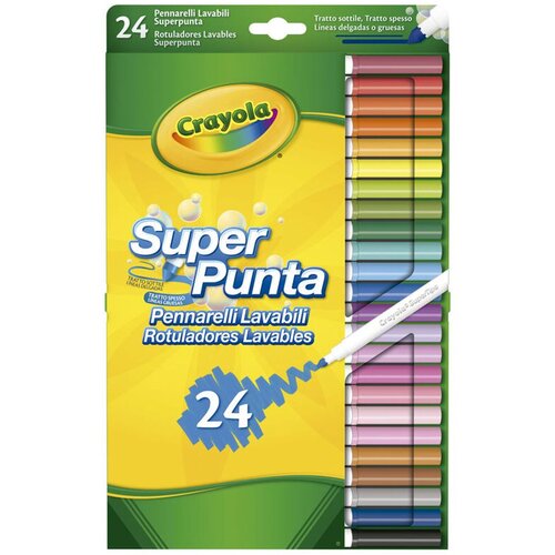 Crayola Crayola: Set 6 pralnih označevalcev s tankimi konicami Cene