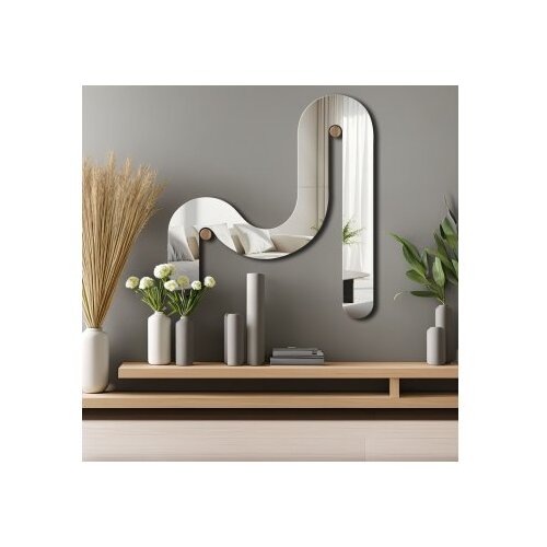 WALLXPERT dekorativno ogledalo Ozgl509 silver Cene