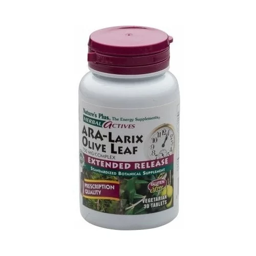 Herbal aktiv ara-larix/olive leaf tabs
