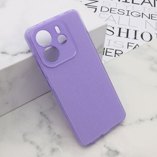  Maska GLOW SHINING za Xiaomi Redmi Note 14 4G/ ljubičasta Cene