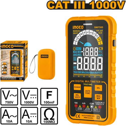 Ingco DIGITALNI MULTIMETAR DM7505 Cijene