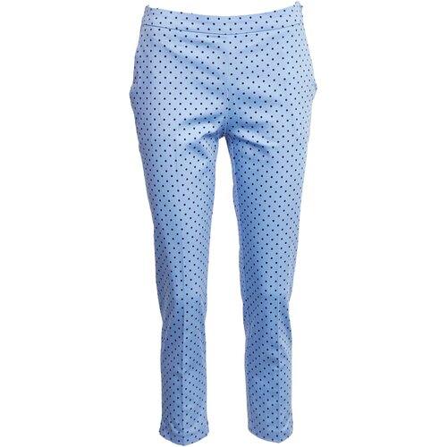 Orsay Blue Women's Three-Quarter Dot Pants - Women Cene