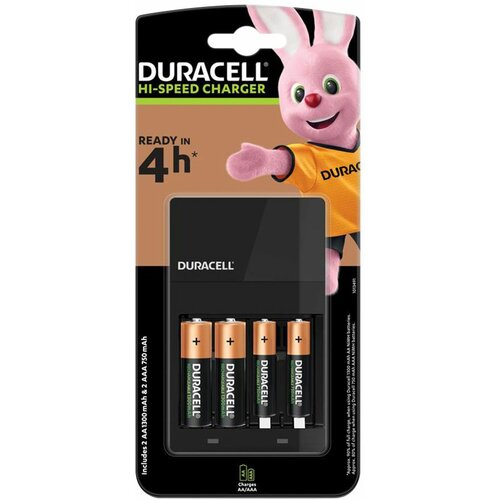 Duracell punjač CEF14 + punjive baterije 2xAA 1300mAh + 2xAAA 750mAh Slike