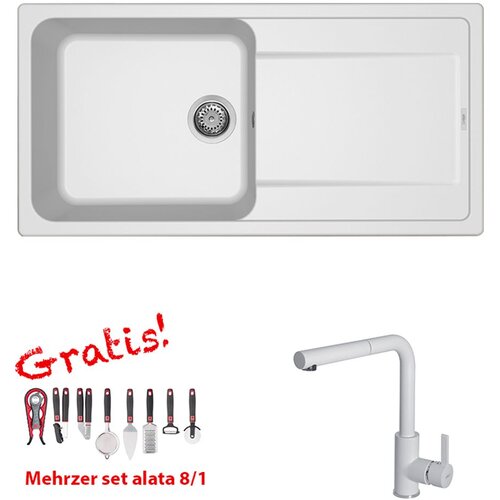 ELLECI Set Life 480 + slavina C02 Bianco Cijene