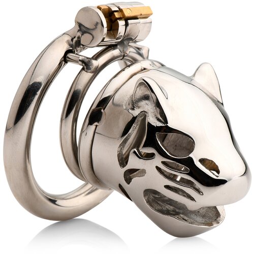 Master Series Caged Cougar Locking Chastity Cage Silver Cijene
