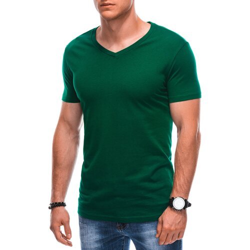 Edoti men's basic v-neck t-shirt EM-TSBS-0101 Cene