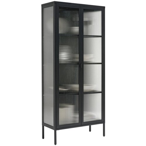 XORA vitrina, črna Cene