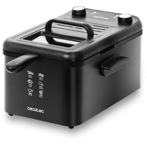 Cecotec 03072 - Cvrtnik CleanFry Infinity 3000 črne barve, (22118628) Cene