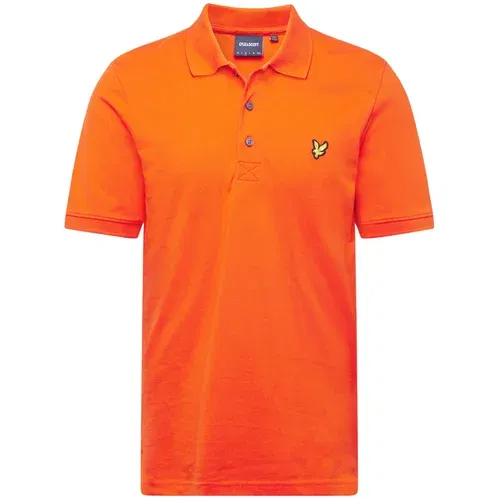 Lyle & Scott Majica rumena / oranžna / črna