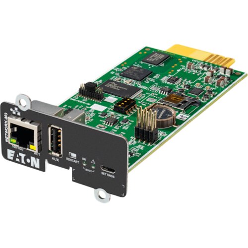 Unknown Eaton Network Managment Card - M3; Web/SNMP communications; Ethernet 10/100/1000BaseT; For UPS: 5P, 5PX, 5PX G2, 5SC Rack, 9PX, 9PXM, 9SX, 9130, Ferrups FX, 9E, 93PS, 91PS, 91PS Monoblock, 93E PDU: ATS rack PDU (EATS115, EATS120, EATS220) Cene
