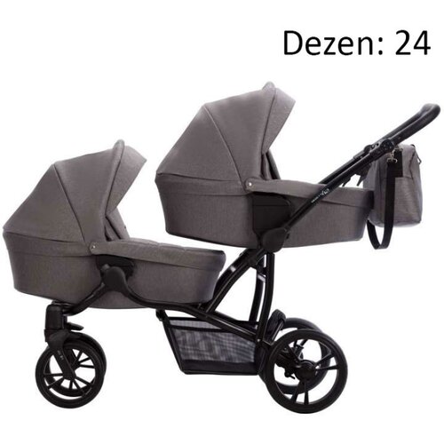 Bebetto kolica za blizance 42 new 2u1 dezen 24 Slike