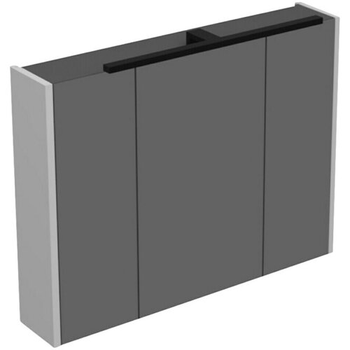AQUAART LED omarica z ogledalom Lateral (Do x &Scaron; x V: 83,8 x 16 x 64 cm, Bela) Cene