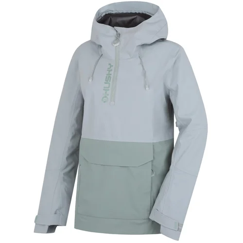 Husky Nabbi L faded green women's outdoor jacket