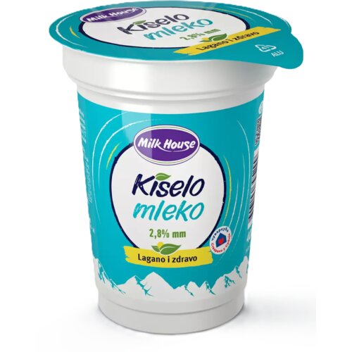 Kiselo mleko MILK HOUSE 2.8%mm 400g Slike