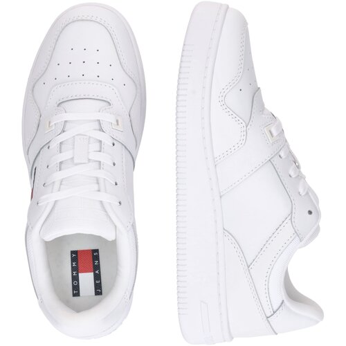 Tommy Jeans Nizke superge mornarska / brusnica / bela Slike