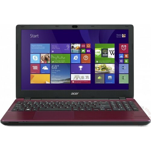 Acer E5-511-C3JH Purple 15.6,Intel QC N2940/4GB/500GB/Intel HD laptop Slike