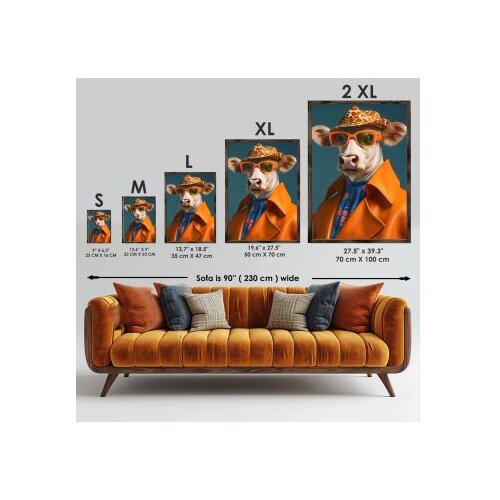 Wallity Zidna slika GE143-L, 35x47x3,5 cm Slike
