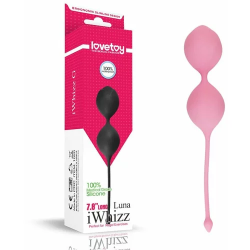 Lovetoy 2023 Vaginalne Kroglice Lovetoy Iwhizz Luna Pink