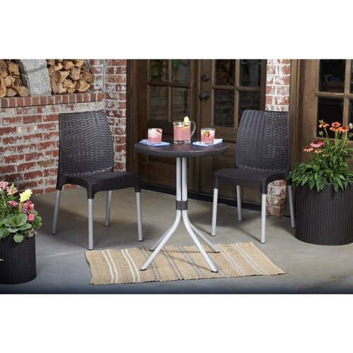 Keter bistro set Chelsea boja grafita 223562 Slike
