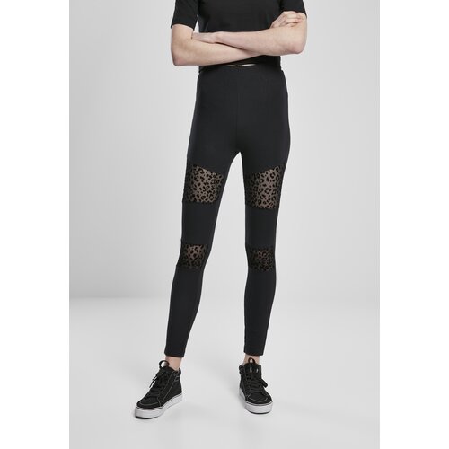 Urban Classics Women's Leggings Flock Lace Inset Black Cijene