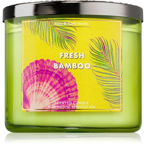 Bath & Body Works Fresh Bamboo dišeča sveča 411 g