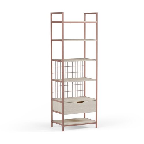 Marckeric Željezna biblioteka boja terakote 60x179,5x40 cm Amara &ndash; Cijene