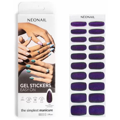 NeoNail Easy On Gel Stickers nalepke za nohte odtenek M02 20 kos