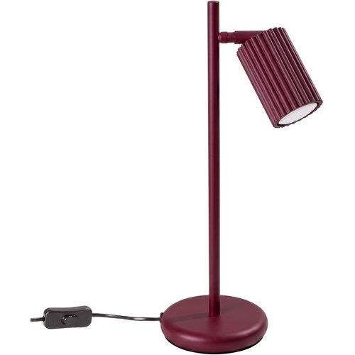 Sollux Lighting Namizna svetilka KARBON burgund, (5000352443) Slike
