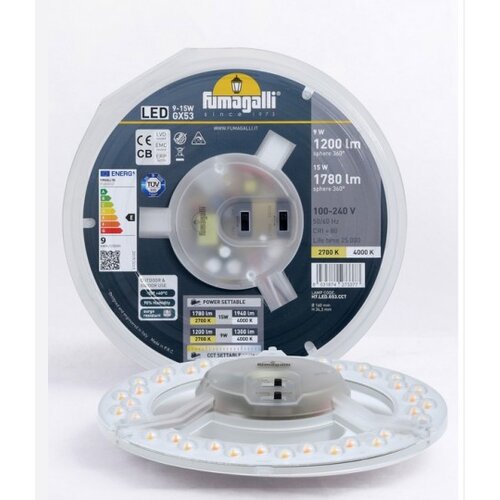 Fumagalli LED 15/9W CCT 2700/4000K H7.LED.G53.CCT GX53 Cene