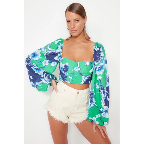 Trendyol Ženski crop top Floral Cijene