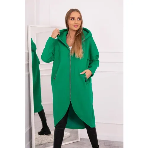 Kesi Long insulated sweatshirt green