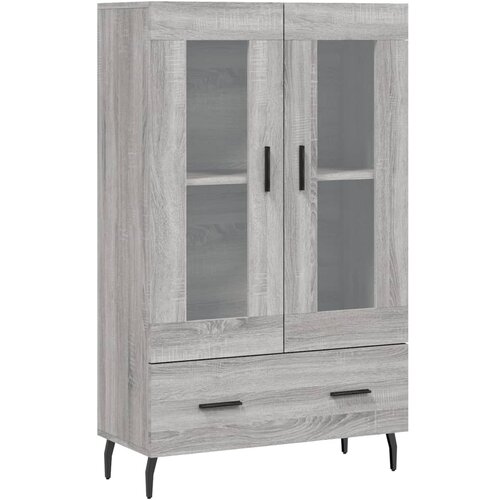 Maison Chic Visoka omara - Komoda - Predalnik siva sonoma 69,5x31x115 cm inženirski les, (21722619) Cene