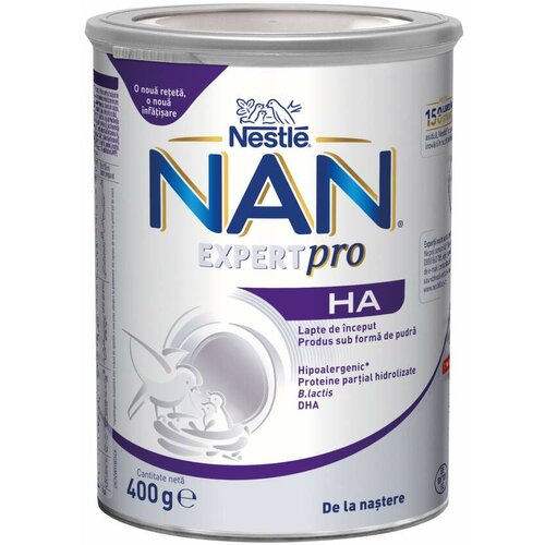 Nestle Nestlé NAN® expertpro ha, početno mleko za odоjčad od rođenja nadalje, limenka, 400 g Slike