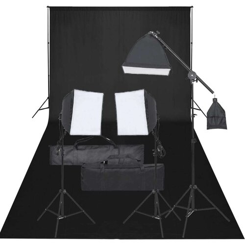  Oprema za fotografski studio sa setom svjetala i pozadinom Cijene