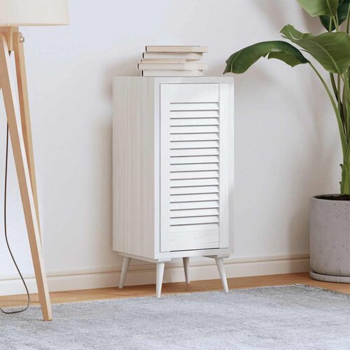 vidaXL Dizajn vrata ormarića s re&scaron;etkama bijela 61,5x29,5 cm Cijene