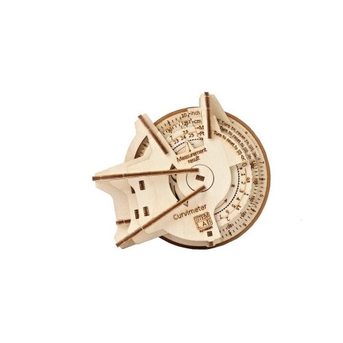 UGEARS 3d eko drvena mehanic slagalica: KURVIMETAR ( 5481) Cene