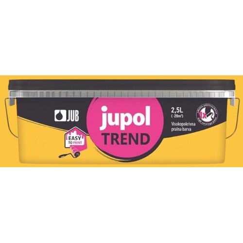 Jub Dekorativna boja za zid Jupol Trenc curry 410 2,5 l Slike