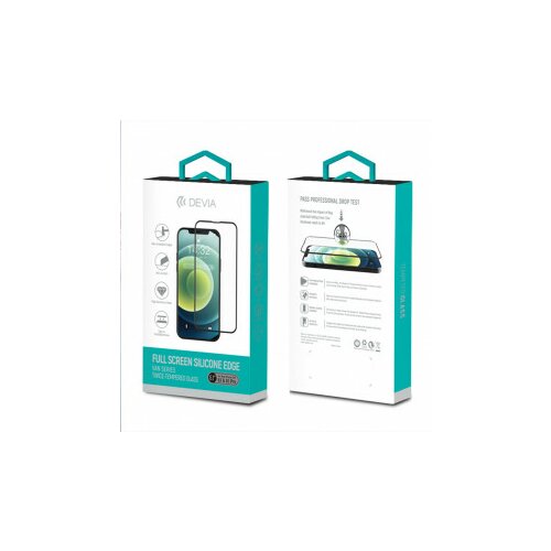 DEVIA zaštitno staklo Van Series Full Screen Silicone edge Twice-Tempered Glass za Iphone 14 Pro Max Slike