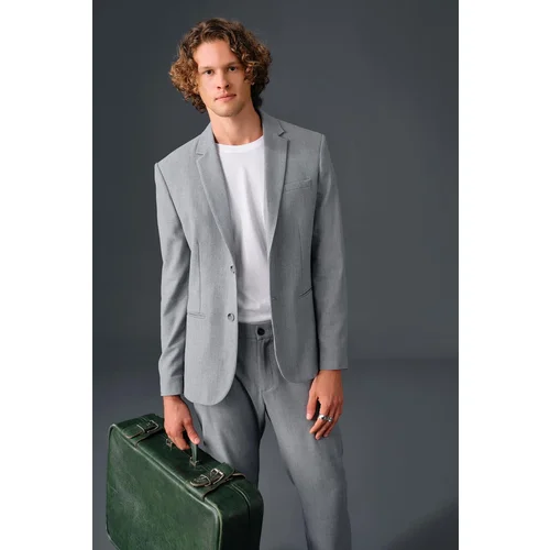 Defacto Slim Fit Lined Blazer Jacket