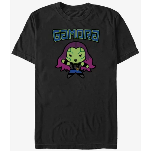 ZOOT.Fan Marvel Gamora Strážci Galaxie Majica Črna