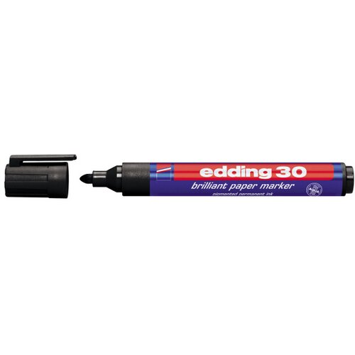 Edding pigmentni marker E-30 1,5-3mm crna Cene