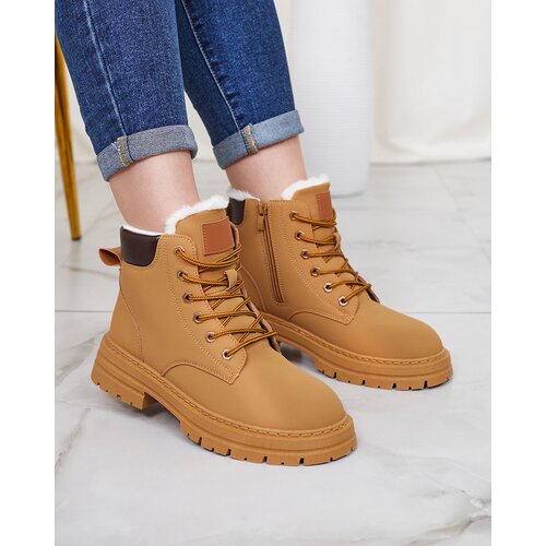 Resti Camel women's insulated Radoras trapper boots Cene