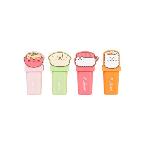 Grupo Erik Editores S. L. Manga, Pusheen - Markeri set 4 - Pusheen, Sushi Roll, 3D Topper Cene