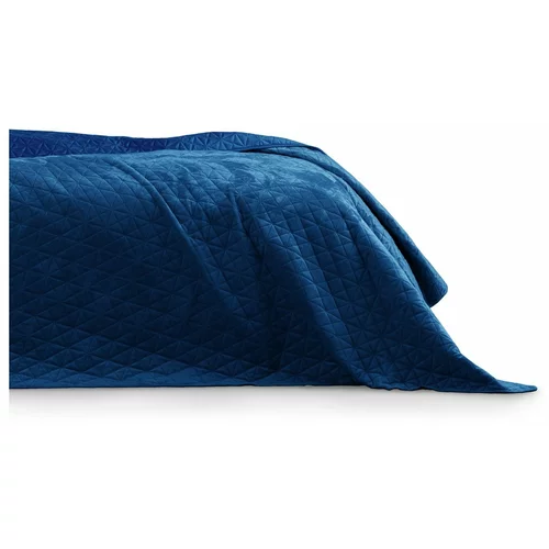 AmeliaHome Modro pregrinjalo za posteljo Laila Royal, 260 x 240 cm