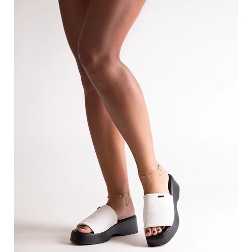 D/CEO Beige slides with fur Adelma Cene